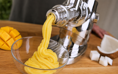 Mango cocnute sorbet 2