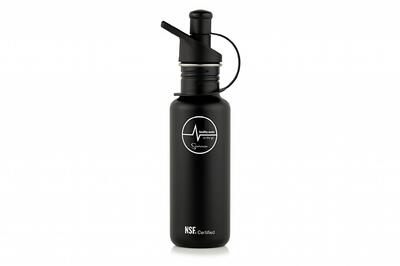 Sana stainless steel bottle black