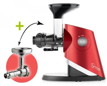 Sana Supreme 727 Juicer red + Sana Oil Extractor 702