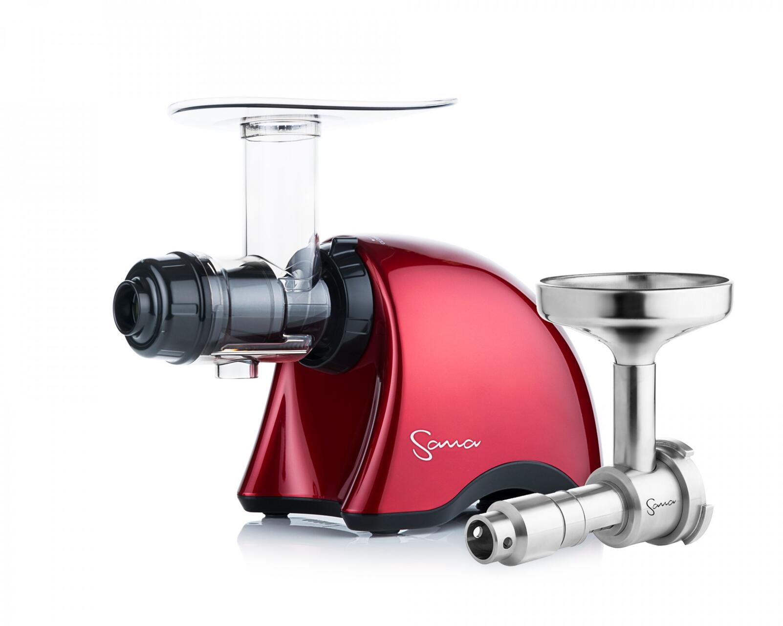Sana Juicer 707 (red) + Sana Oil Extractor 702